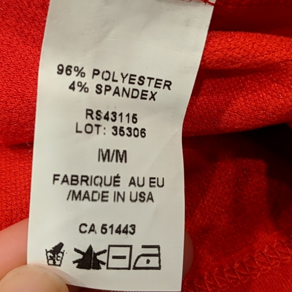 PLEATED RED DRESS 🌹 - Picture 3 of 3